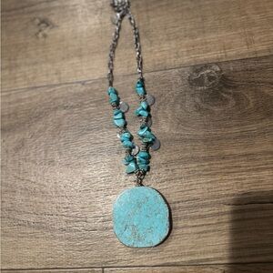 Turquoise Pendant Necklace